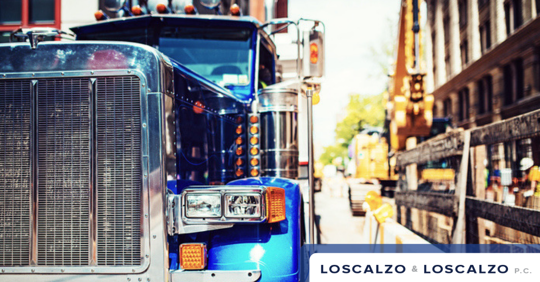 semi truck driving on the highway