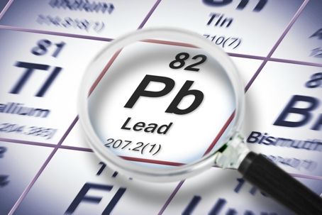 Lead on the periodic table